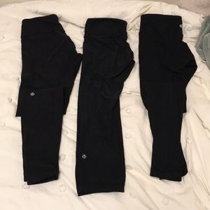 3 pairs of Lulu Leggings